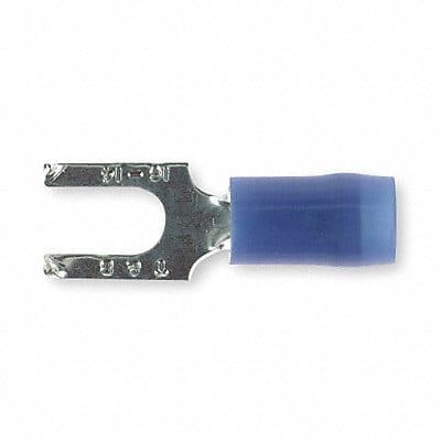 Fork Terminal Tin Copper Blue PK100