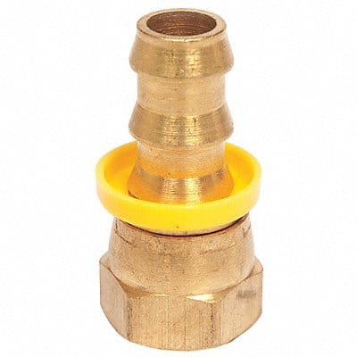 Push on Hose Fitting 1/4 x3/8 BarbxJIC