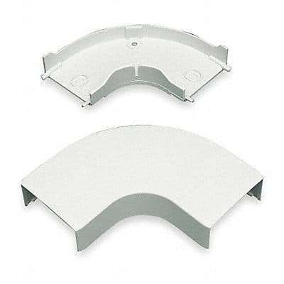 Flat Elbow 90 Deg Ivory PVC Elbows Flat Elbow 90 Deg Ivory PVC Elbows