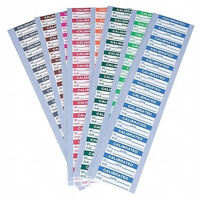 Inspection Label English 5/8in H PK182