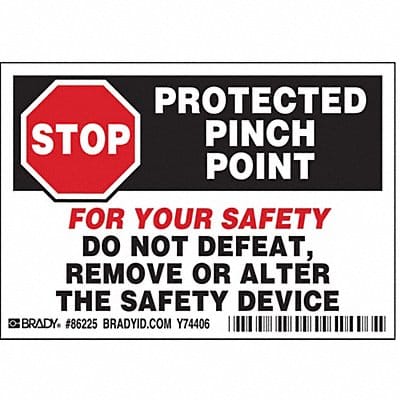 Label 3 1/2 inx5 in Polyester PK5