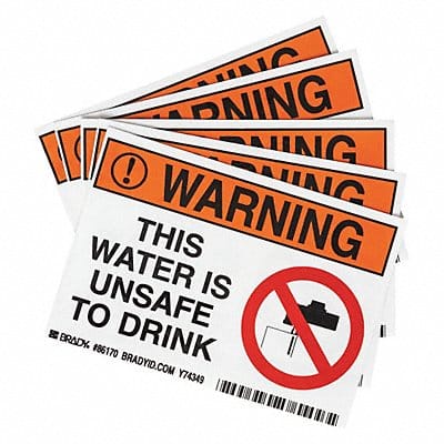 Label 3 1/2 inx5 in Polyester PK5