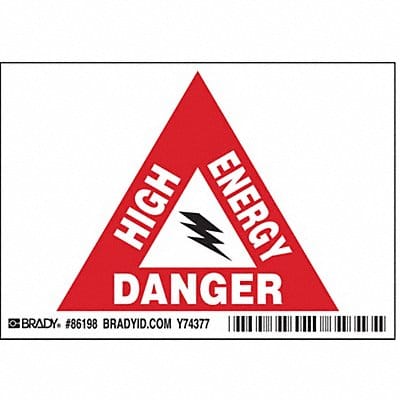 Label 3 1/2 in x 5 in Polyester PK5