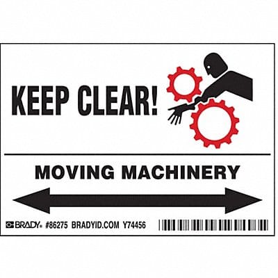 Label 3 1/2 inx5 in Polyester PK5
