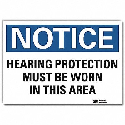 Notice Sign 10inx14in Reflctv Sheeting