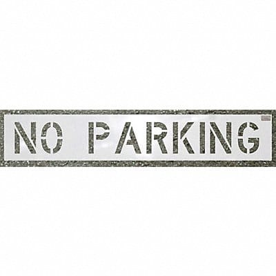 Stencil No Parking 30 x 46 In.