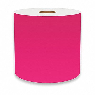 Label Tape Pink 4in W For Mfr No VnM4