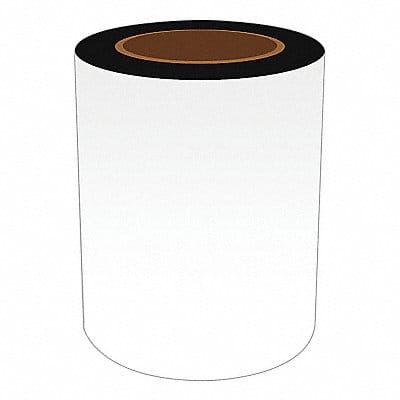 Label Tape White 6in W For Mfr No VnM8