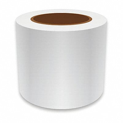 J2298 Label Tape White 4in W For Mfr No VnM8