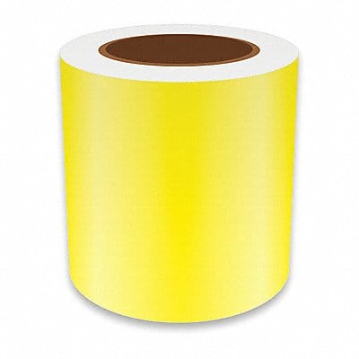J2300 Label Tape Yellow 5in W For Mfr No VnM8