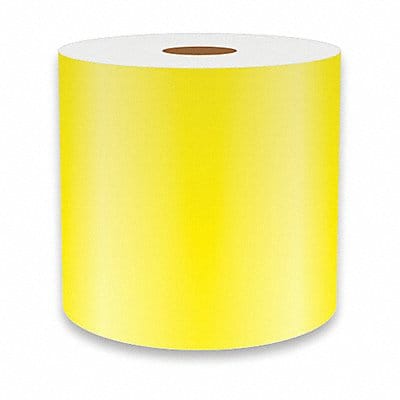 J1687 Label Tape Yellow 3in W For Mfr No VnM4