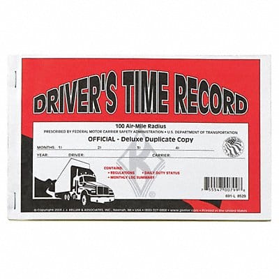 Drivers Exempt Log w/Carbon