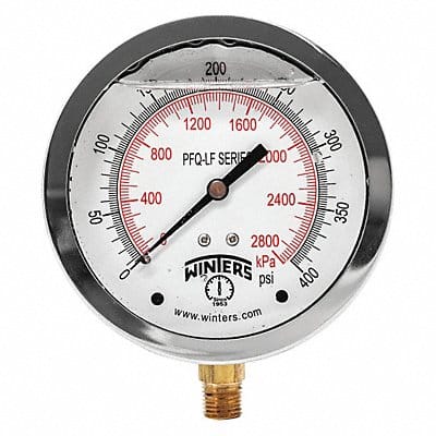 J1383 Gauge Pressure 4in. 0 to 400 psi