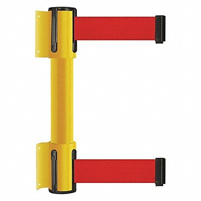 Belt Barrier 7-1/2 ft 2 inW Yellow