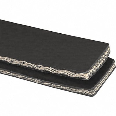 Conveyor Belt Wvn 350 Poly PVC Blk 14InW