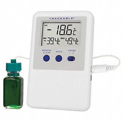 Digital Thermometer 2Bottle Probes Dgtal