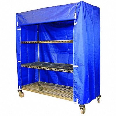 Cart Cover 48x24x86 Blue Nylon