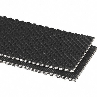 Conveyor Belt 2Ply 100 PVC Blk 24InW