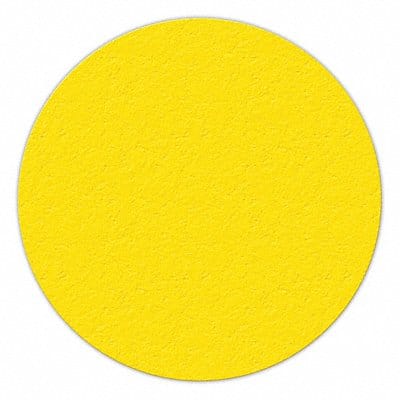 Floor Tape Yellow 6 inx6 in Circle PK25
