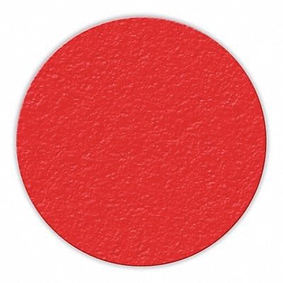 Floor Tape Red 3 inx3 in Circle PK25