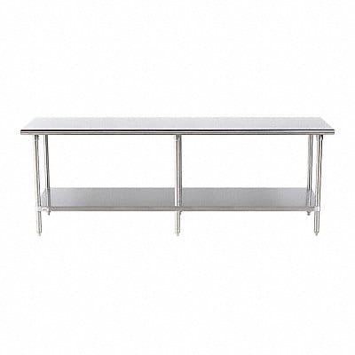 Rolled Edge Top Work Table