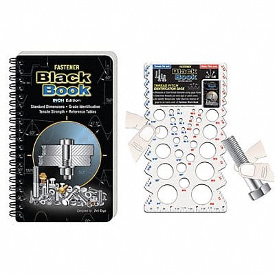 Fastener Black Book Inch