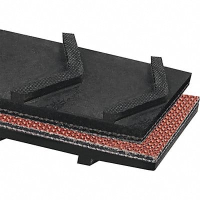 Conveyor Belt 2Ply 220 Ntrle Blk 6InW