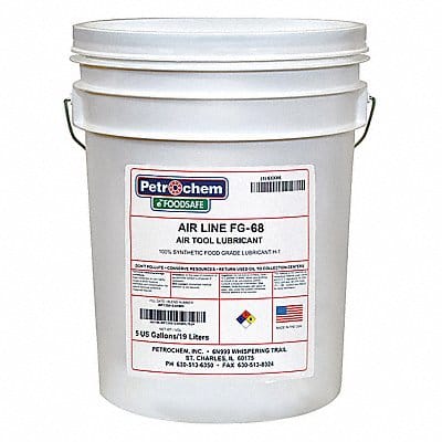 Air Tool Lubricant Synthetic Base 5 gal.