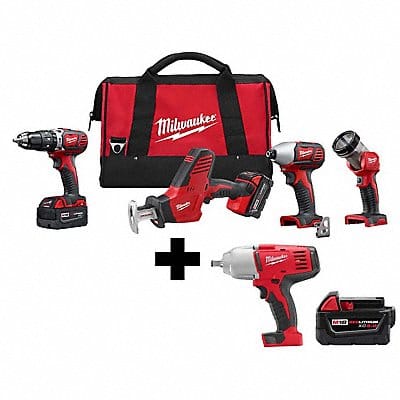 M18 4-Tool Kit M18 1/2 HTIW M18 5.0