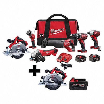 M18 6Tool Kit M18 6 Circ M18 XC5.0