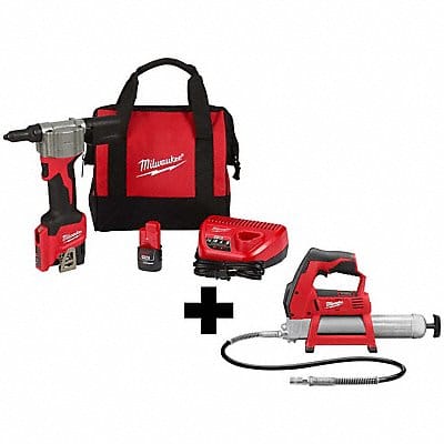 M12 Rivet Tool Kit M12 Grease Gun