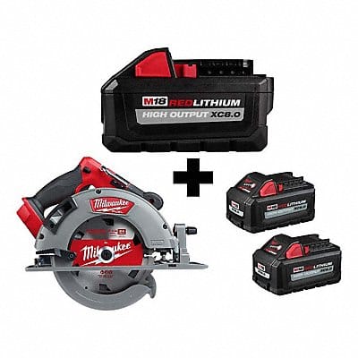 M18 XC8.0 Batt M18 Circ Saw XC6.0 Batt