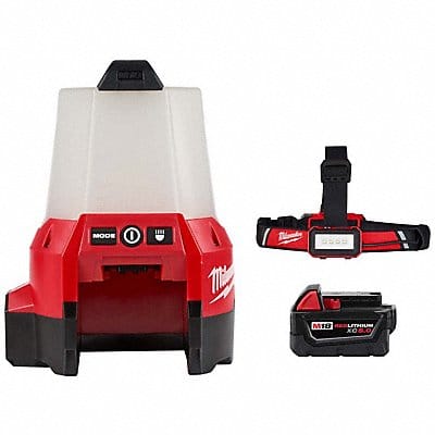 Work Light Headlamp and Battery