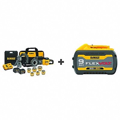 Pipe Threading Machine 60V Bonus Battery