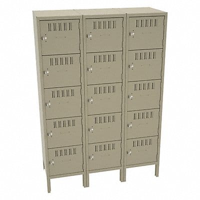 Bx Lckr 5x3Lckr Sand 66 x45 x18 Assm