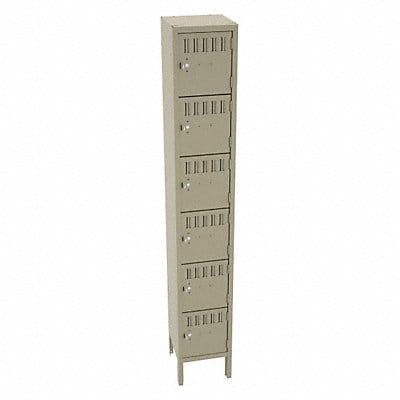 Bx Lckr 6x1Lckr Sand 78 x12 x12 Assm