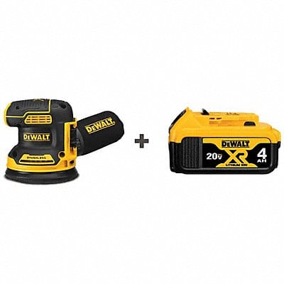 Cordless Sander 20.0V 5 Size Battery
