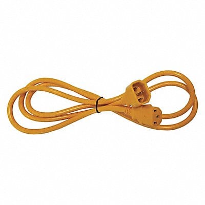 Extension Cord Plastic Yellow