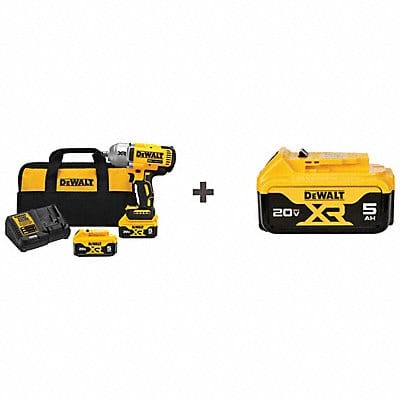 Cordless Impact Wrench 2200RPM w/Battery