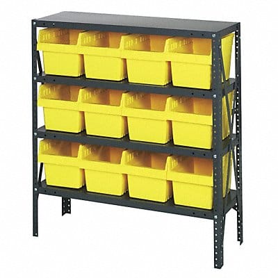 G7424 Bin Shlvng 18inx39inx36in Yellow