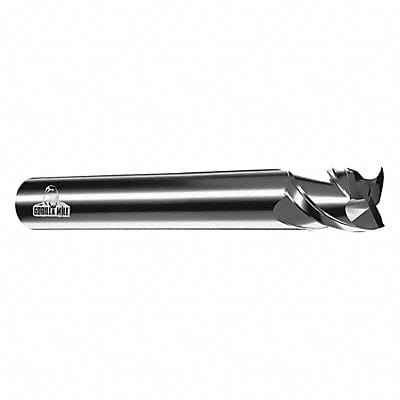 Sq. End Mill Single End Carb 1/4