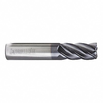 CR End Mill 0.030 CR 1/4 Dia 1/2 Cut