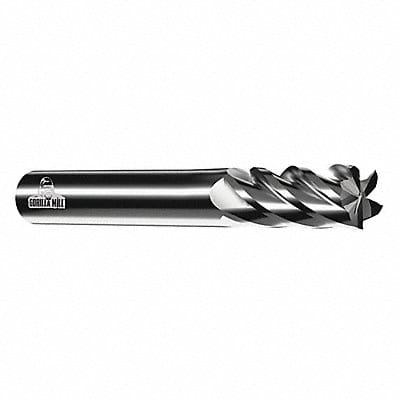 Sq. End Mill Single End Carb 1/4