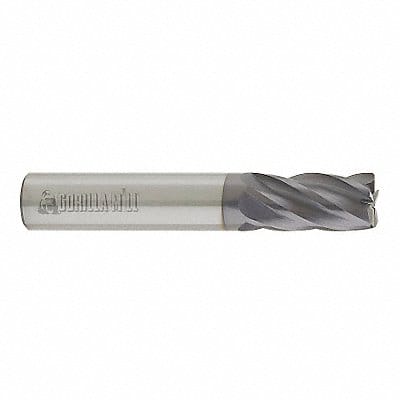 CR End Mill 0.020 CR 1/8 Dia 1/2 Cut
