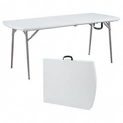 Fold-in-Half Table Gray 30 x72
