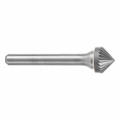Carbide Bur 3/8 Dia 1/4 Shank SK3