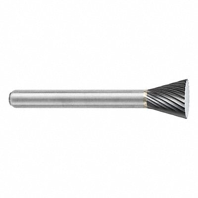 Carbide Bur 1/8 Dia 1/8 Shank S-42