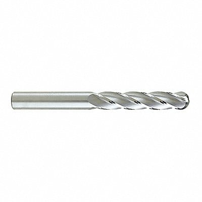 Ball End Mill 3/8 Dia Carbide