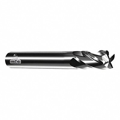 Sq. End Mill Single End Carb 1/4