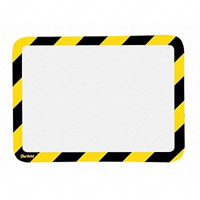 Sign Holder Yellow/Black Magnetic PK2